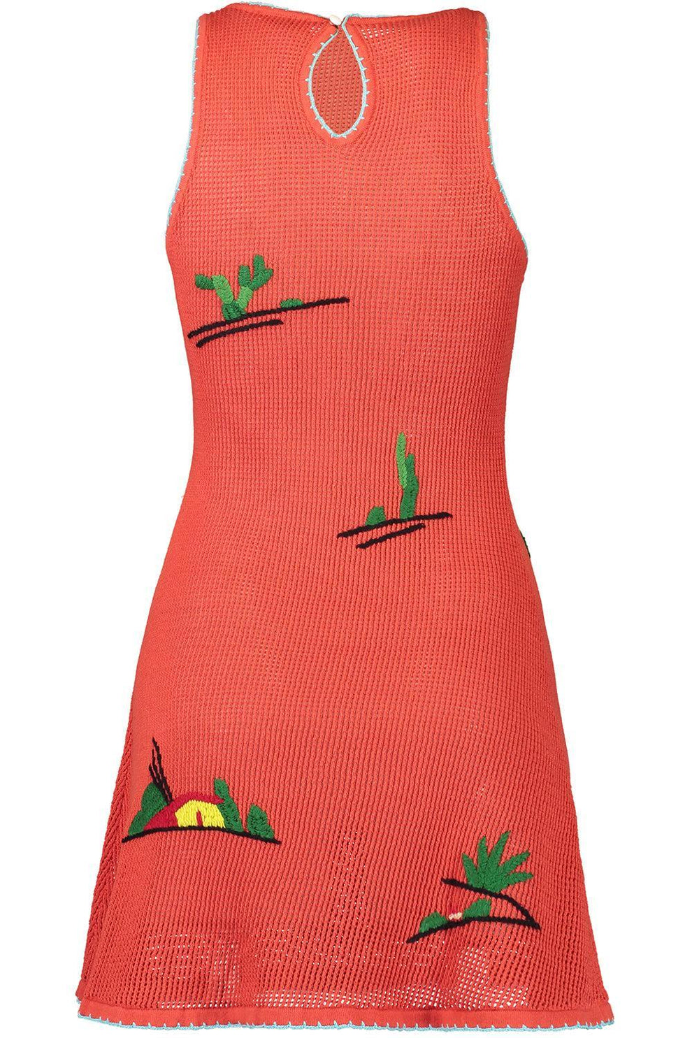 Staud Marea Dress Riviera Flame