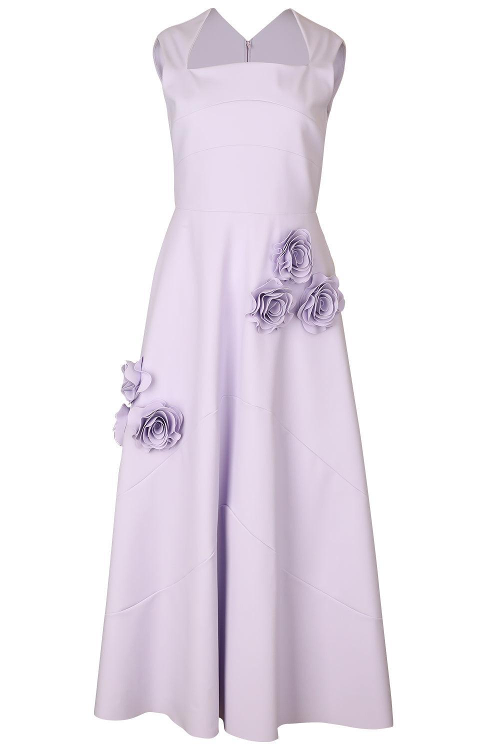 Parrot Dress-PURPLE-4-CLOTHINGDRESSCOCKTAIL-GRETA CONSTANTINE