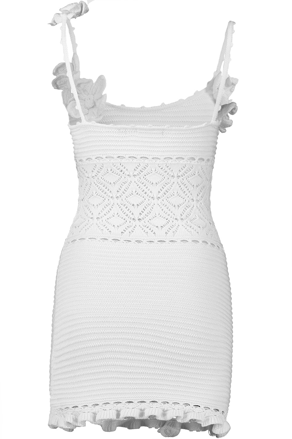 Orleane Mini Dress-WHITE-XS-CLOTHINGDRESSCASUAL-RETROFETE