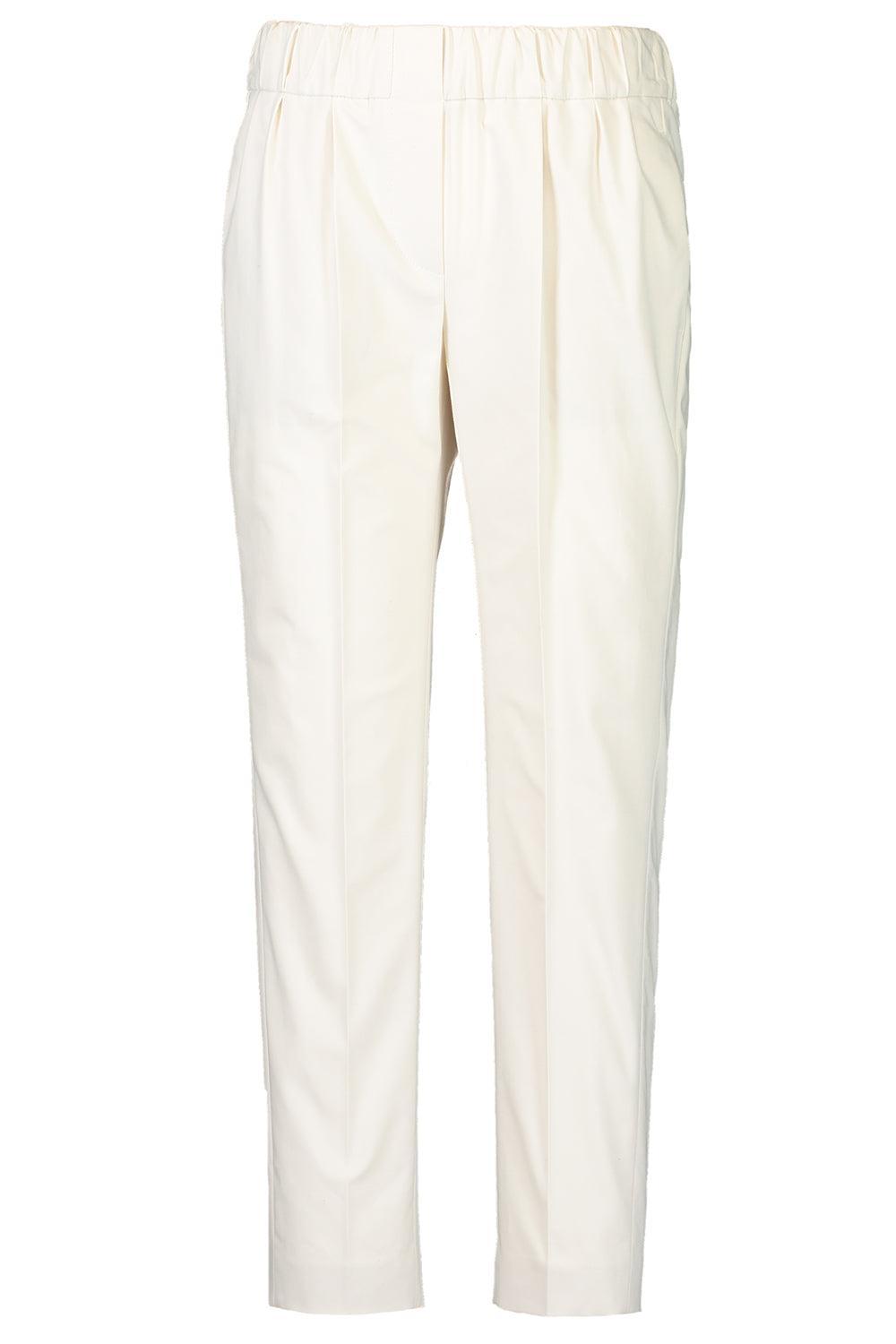 Classic Pull On Pant - Oat Grain-CREAM-36-CLOTHINGPANTCASUAL-BRUNELLO CUCINELLI