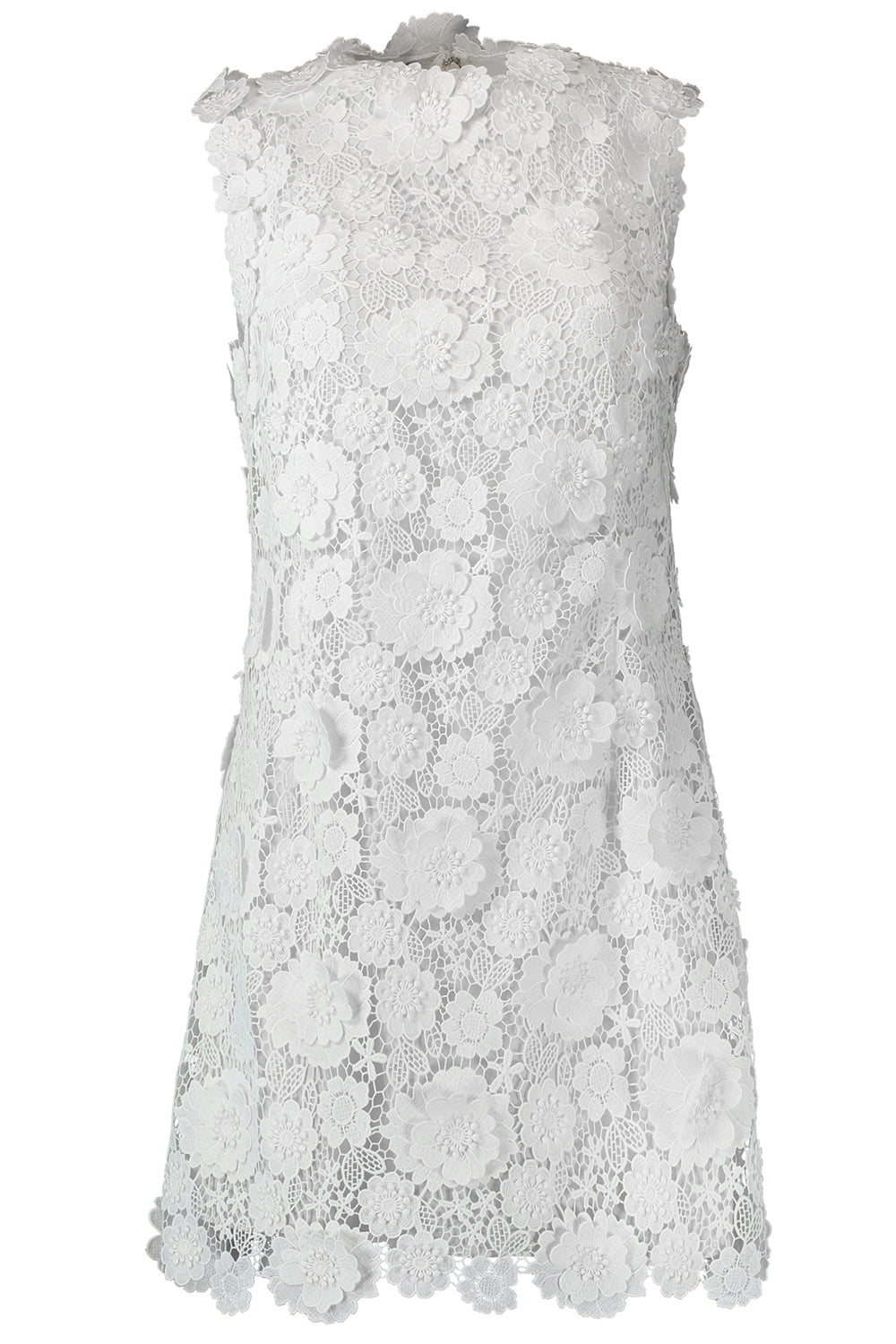 3D Floral Shift Dress