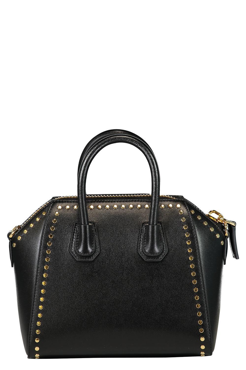 Antigona Mini Bag-BLACK-HANDBAGTOP HANDLE-GIVENCHY
