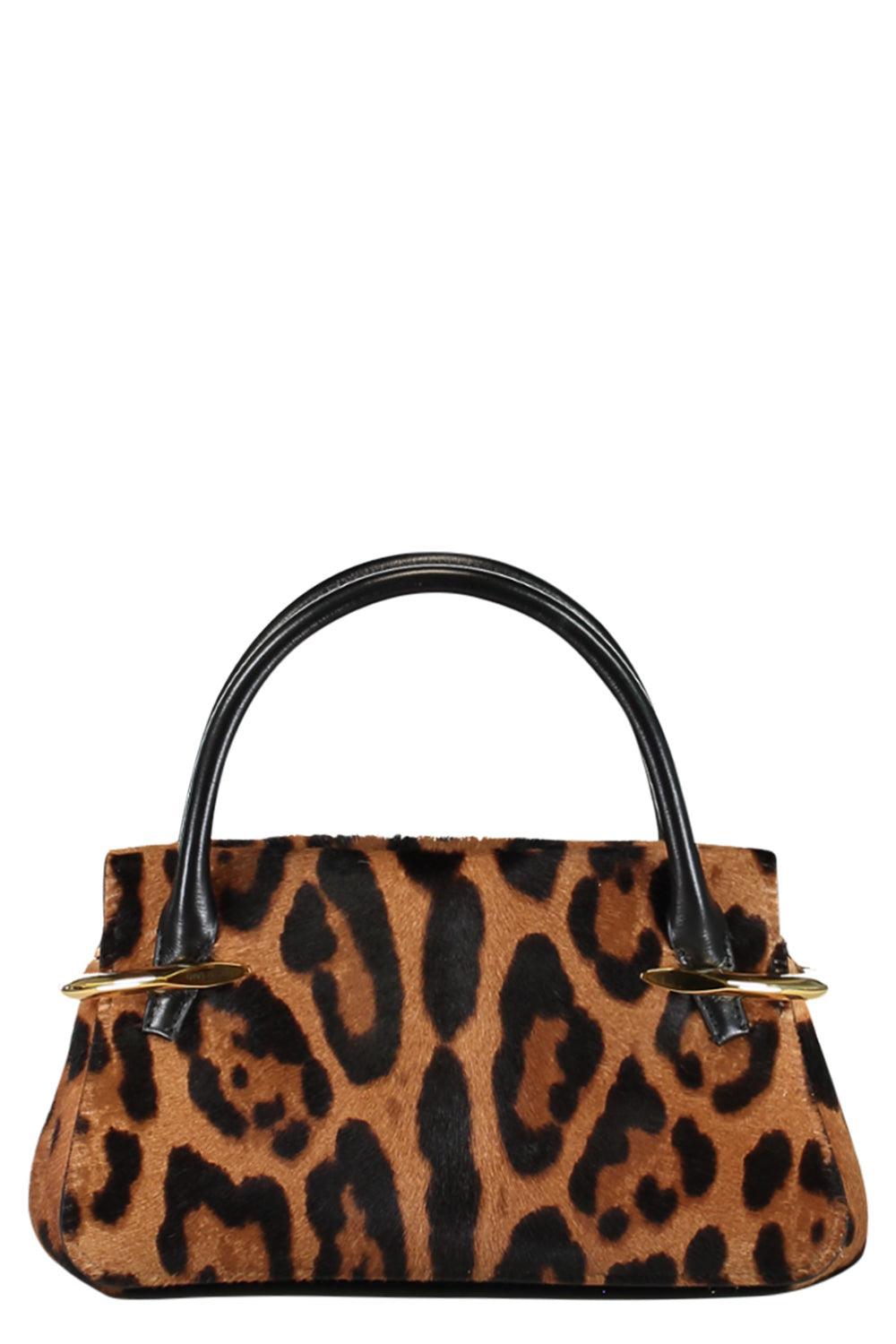 Pinch Mini Bag - Animal Print-BLACK/BEIGE-HANDBAGTOP HANDLE-GIVENCHY