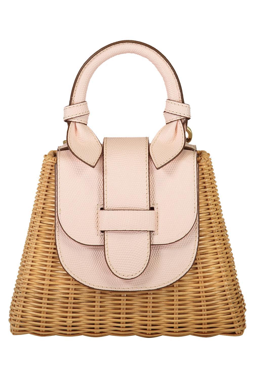The Petite Lady Bag - Blush-PINK-HANDBAGTOP HANDLE-PAMELA MUNSON