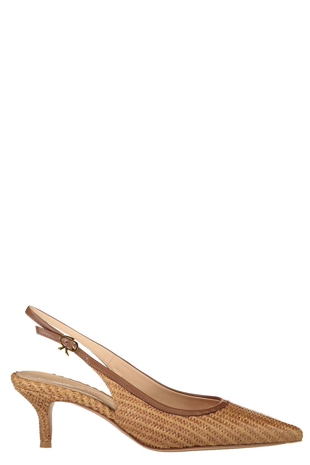 Marbella Flat 55-BROWN-36-SHOEFLAT SHOE-GIANVITO ROSSI