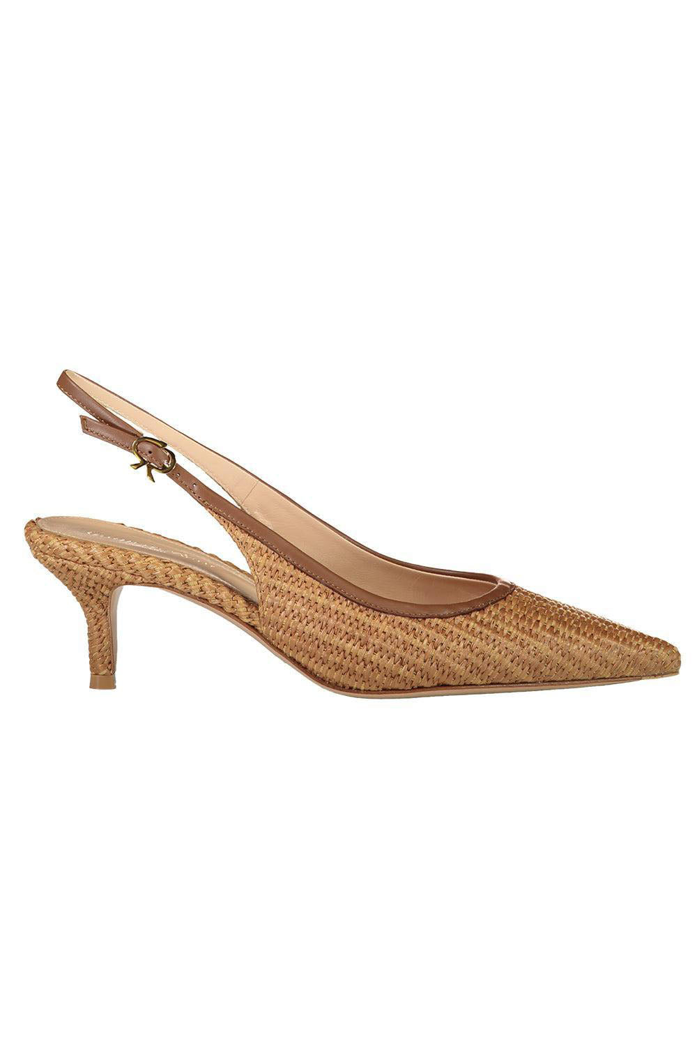  Marbella Flat 55-BROWN-36-SHOEPUMP-GIANVITO ROSSI 