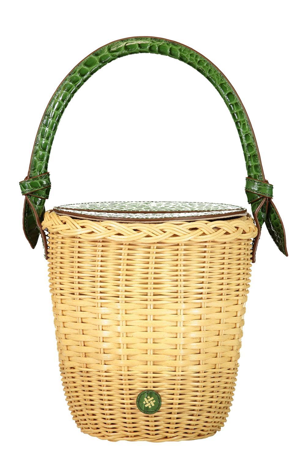 The Jane Bag - Moss Green-GREEN-HANDBAGTOP HANDLE-PAMELA MUNSON