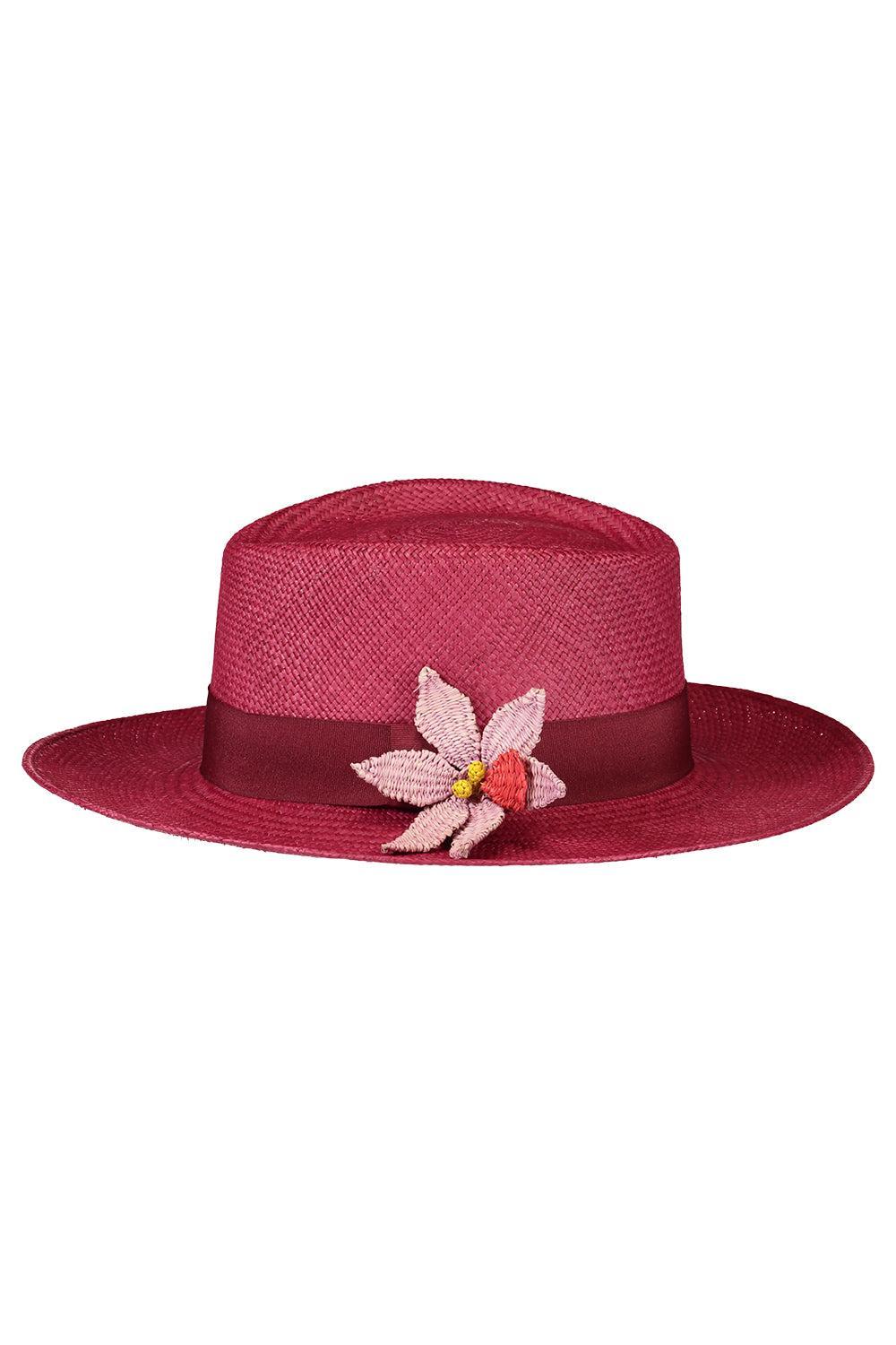 Canopy Bourgunty Hat-PINK-S-ACCESSORIEHEADWEAR-AMOR Y MEZCAL