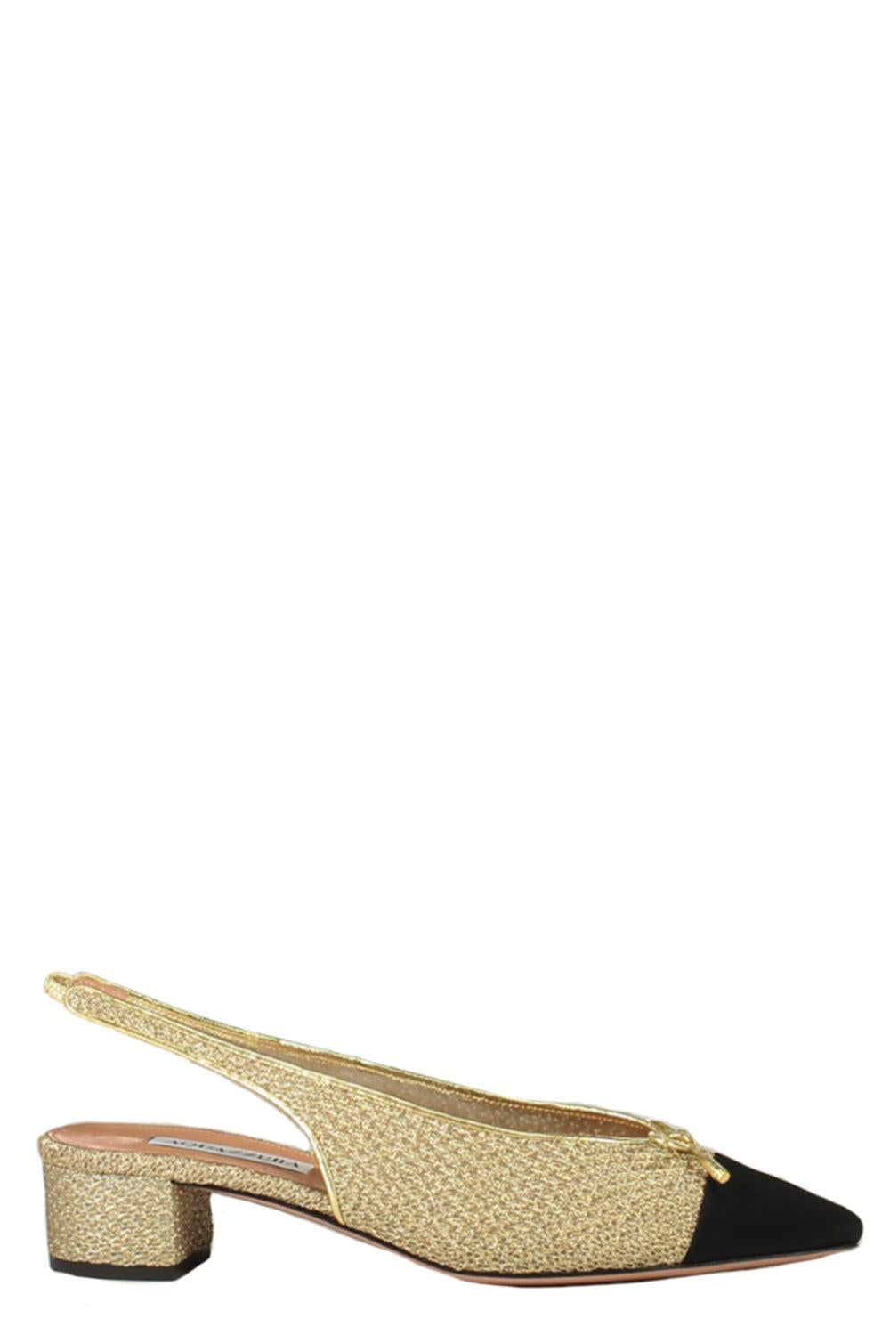 Gioia Mesh Sling 35-BROWN-36.5-SHOEPUMP-AQUAZZURA