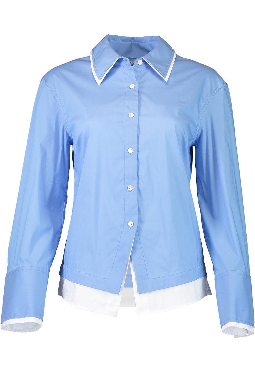 Bonnie Shirt-BLUE-2-CLOTHINGTOPBLOUSE-VERONICA BEARD