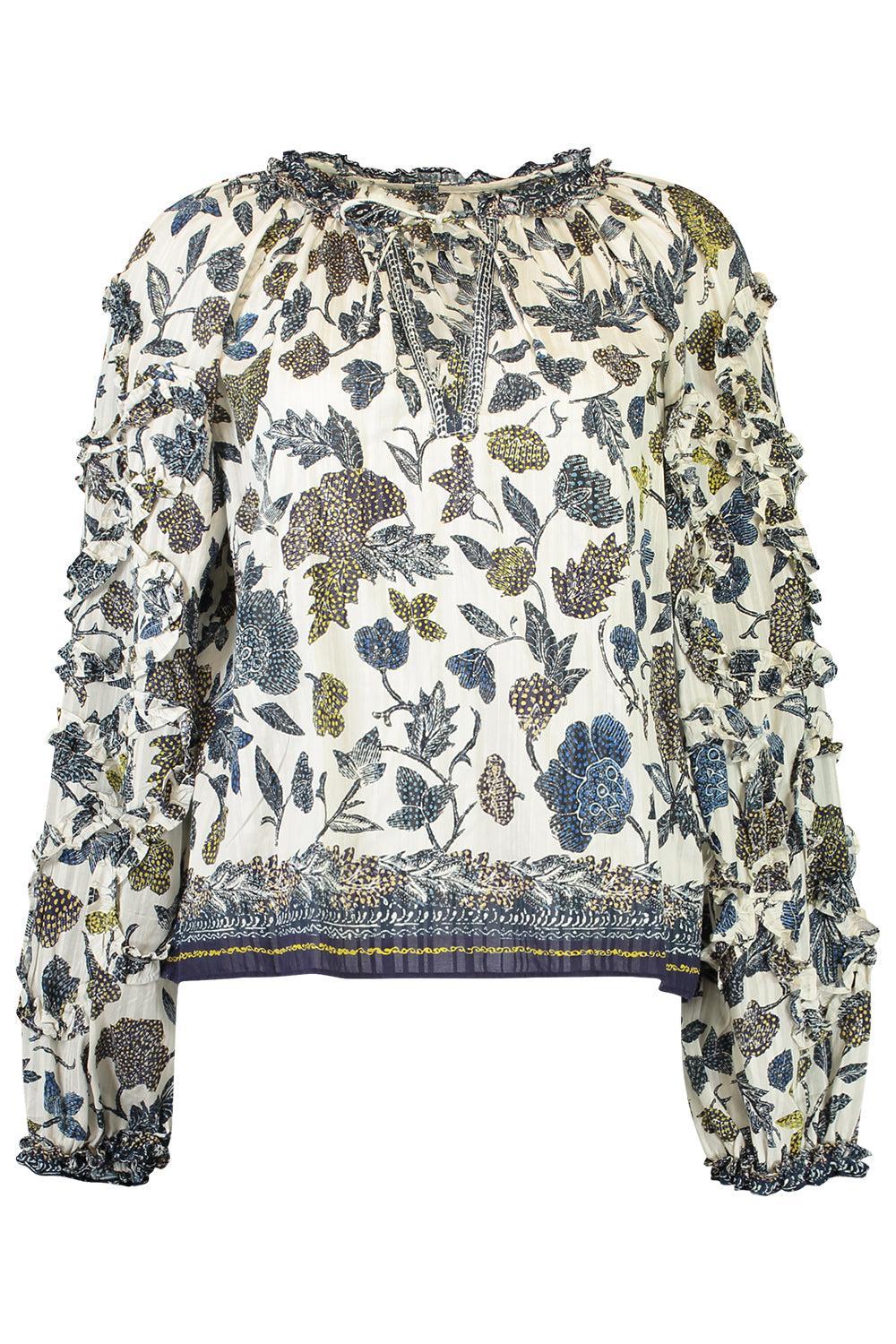 Azrou Blouse-CREAM-0-CLOTHINGTOPBLOUSE-ULLA JOHNSON