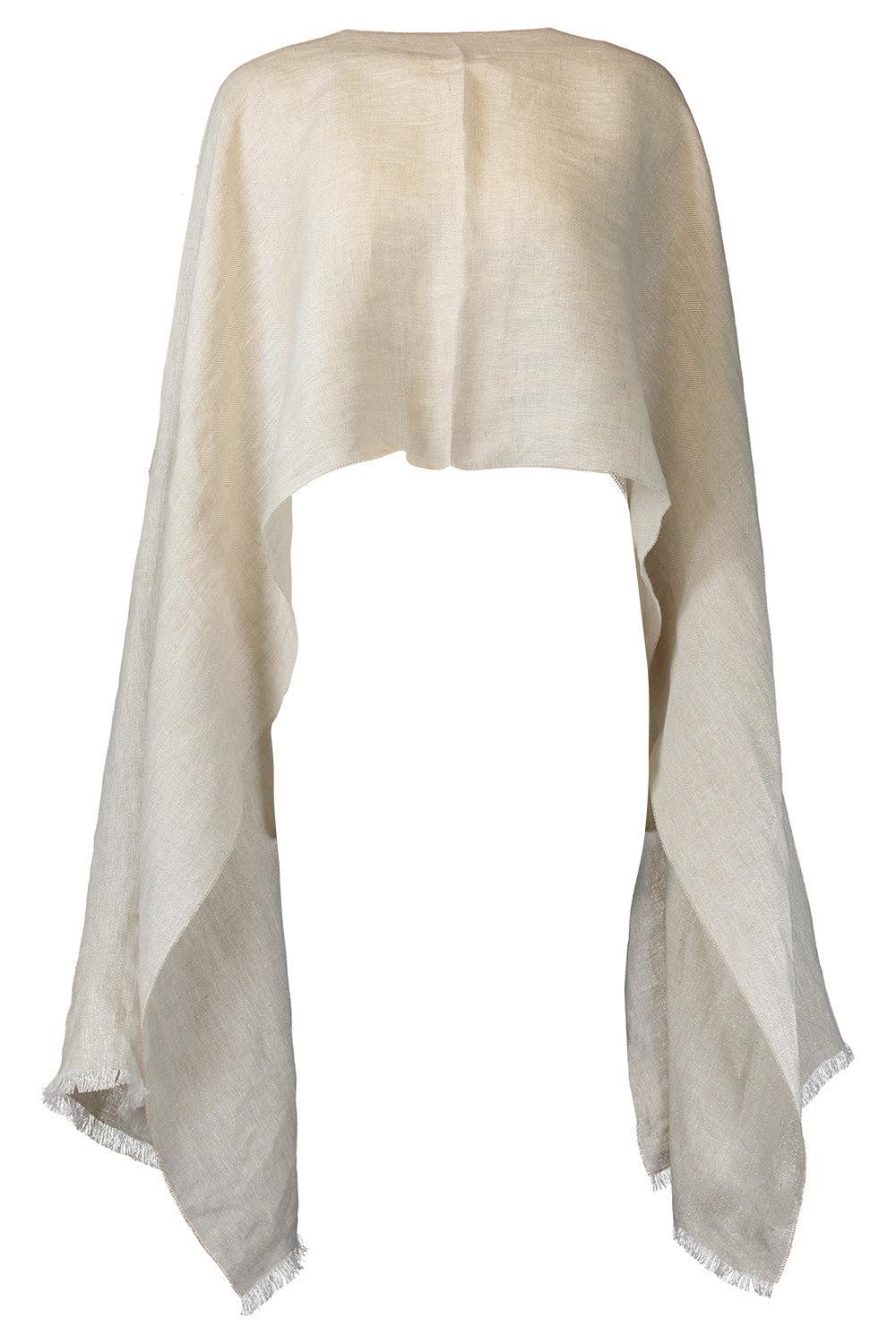 Sparkling Scarf - Beige Panama-BROWN-O/S-ACCESSORIESCARVES-BRUNELLO CUCINELLI