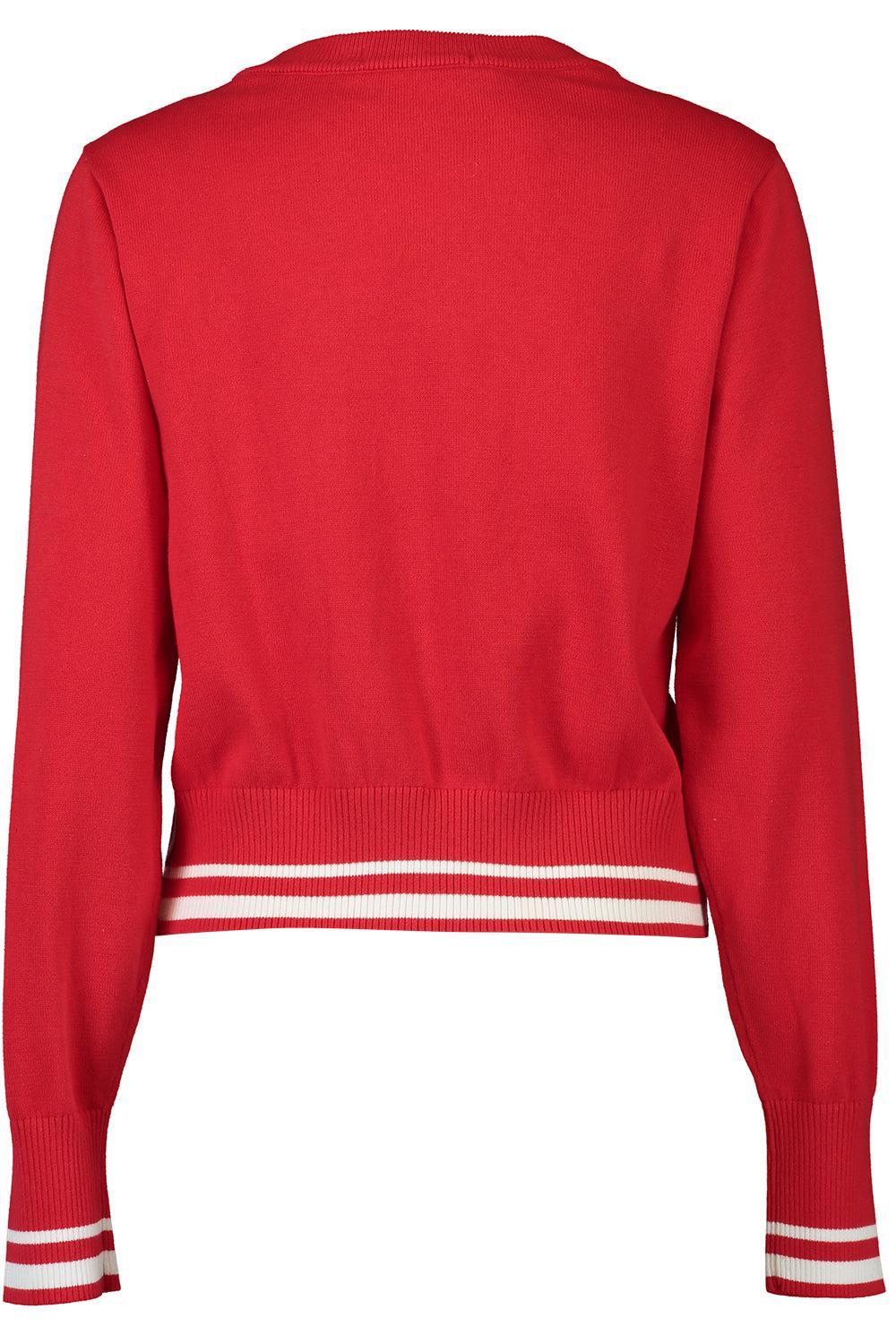 Leonara Cardigan-RED-2-CLOTHINGTOPCARDIGAN-ASTON STUDIO