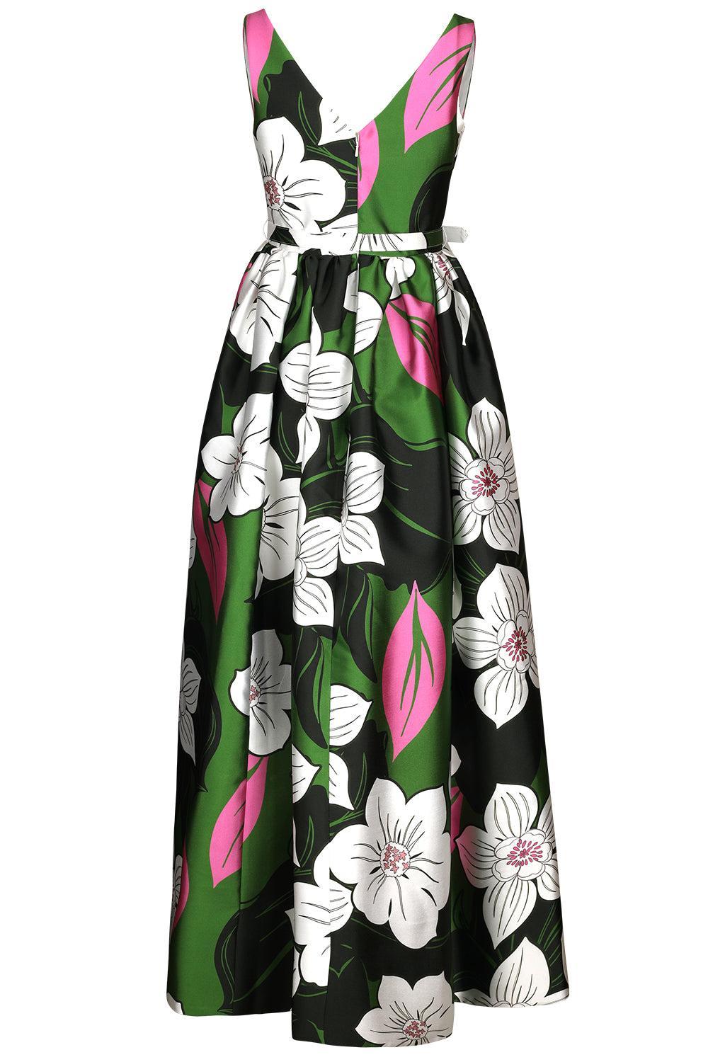 Isabella Dress - Obscura-FLORAL-4-CLOTHINGDRESSGOWN-BORGO DE NOR