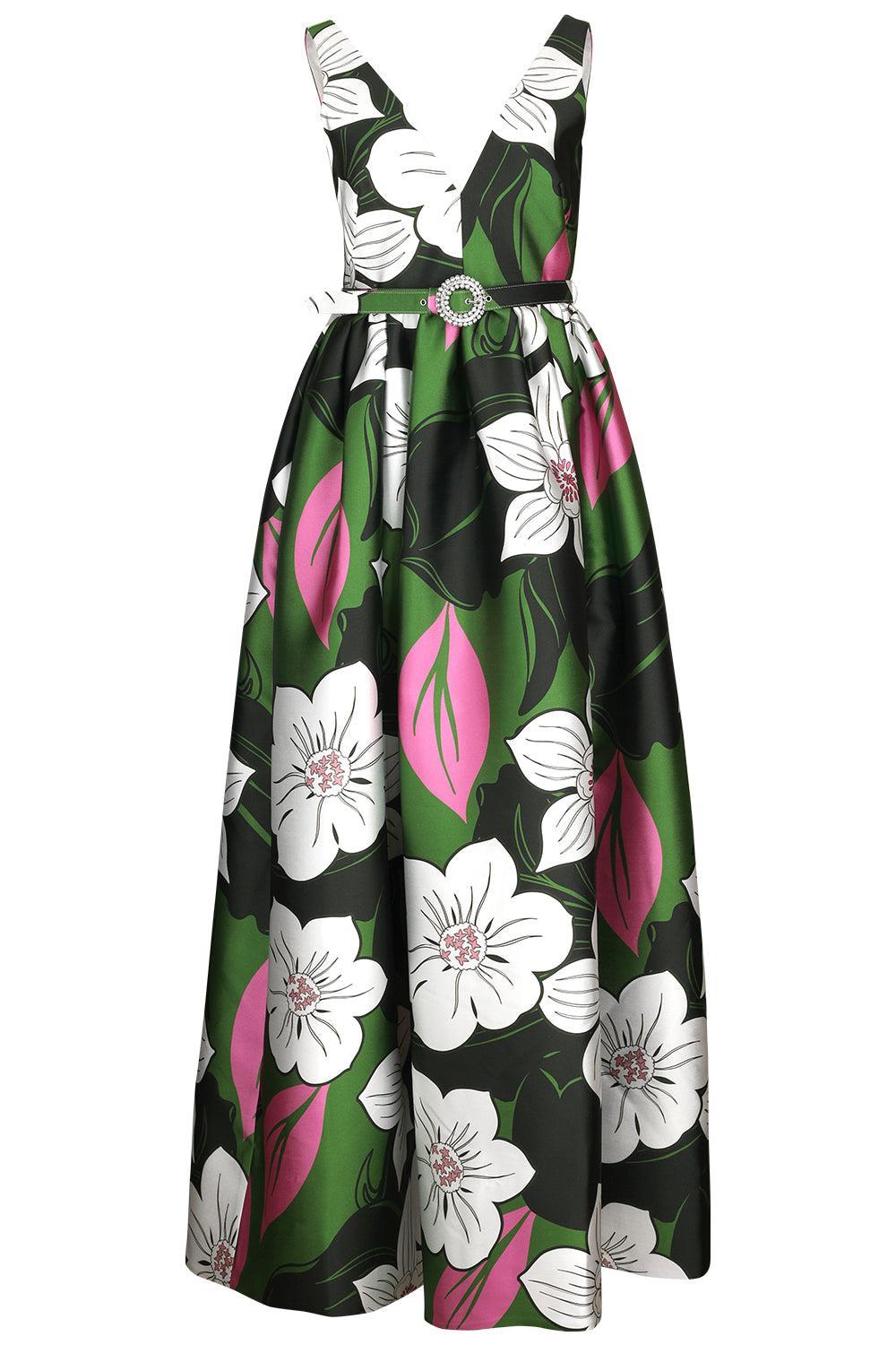 Isabella Dress - Obscura-FLORAL-4-CLOTHINGDRESSGOWN-BORGO DE NOR
