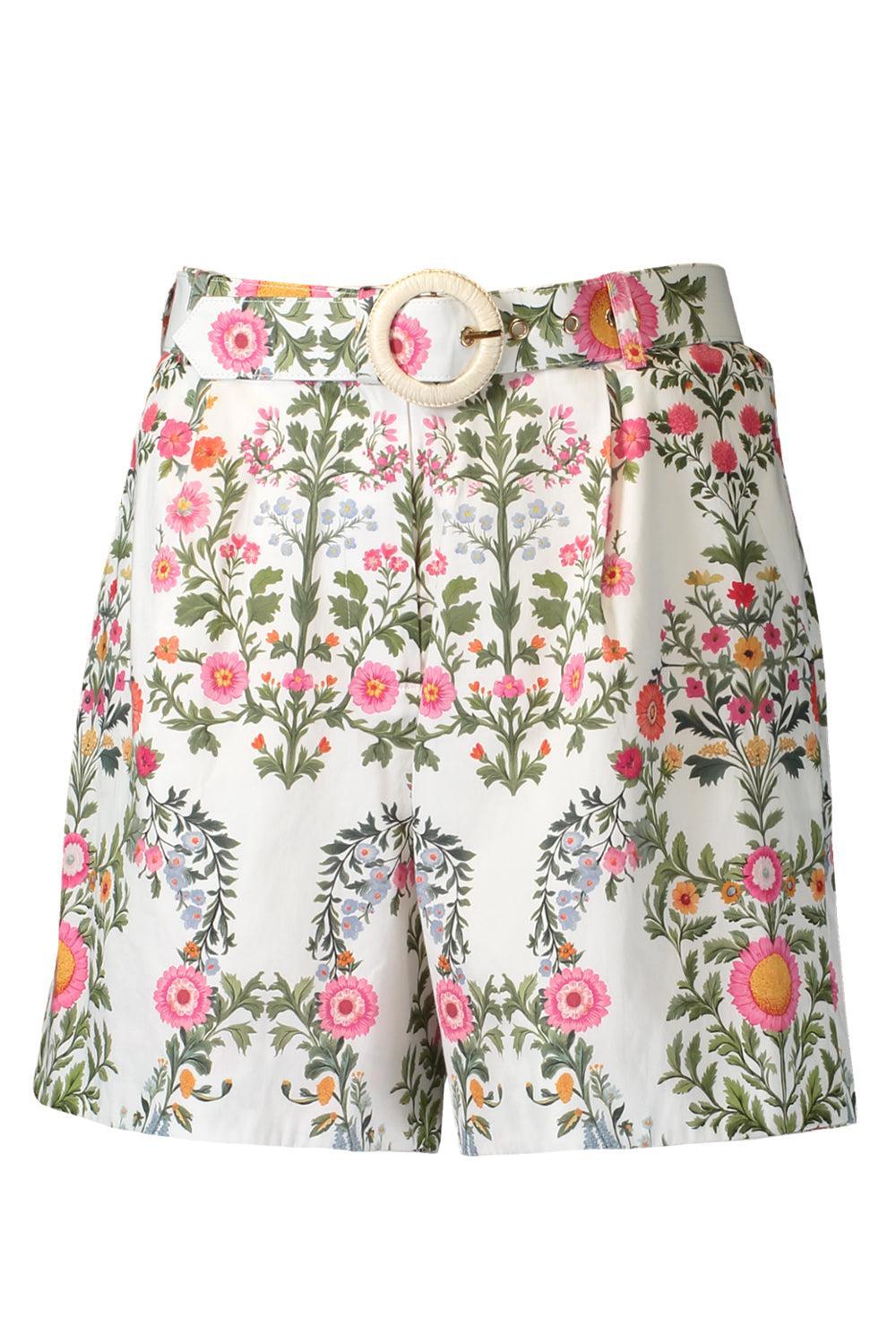 Gwen Short - Botanic Eden-FLORAL-2-CLOTHINGPANTSHORT-BORGO DE NOR