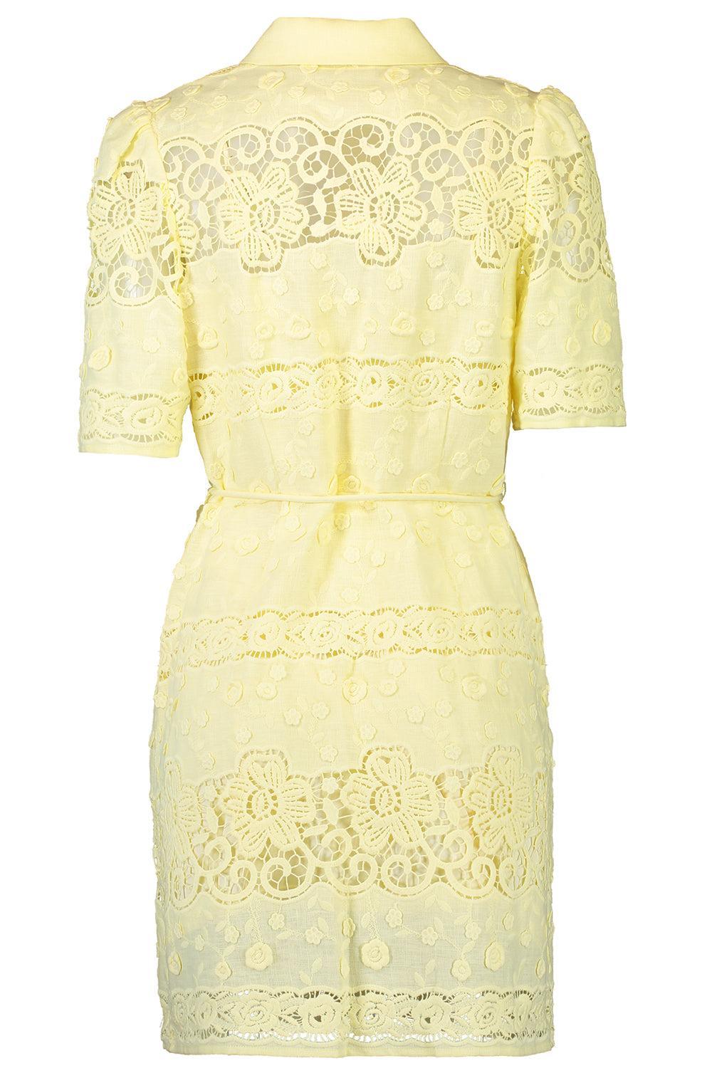 Valencia Dress - Yellow-YELLOW-0-CLOTHINGDRESSCASUAL-CHRISTY LYNN