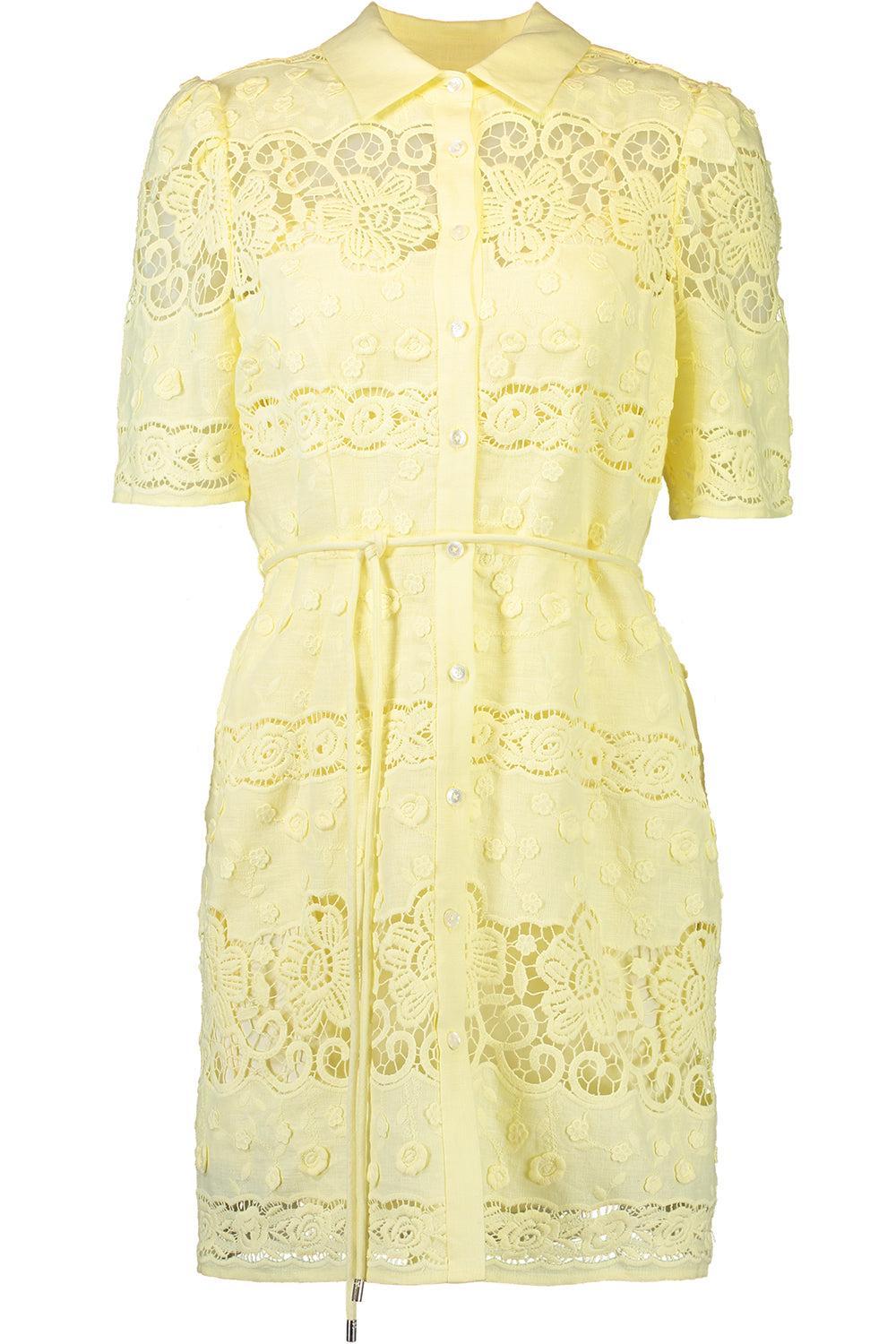 Valencia Dress - Yellow-YELLOW-0-CLOTHINGDRESSCASUAL-CHRISTY LYNN