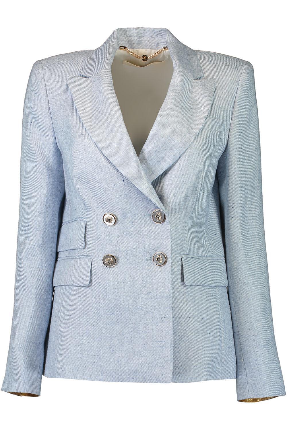 Valenciane Blazer-BLUE-34-CLOTHINGJACKETBLAZERS-DMN PARIS