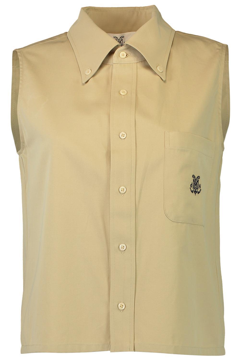 Elena Blouse-BROWN-34-CLOTHINGTOPBLOUSE-DMN PARIS