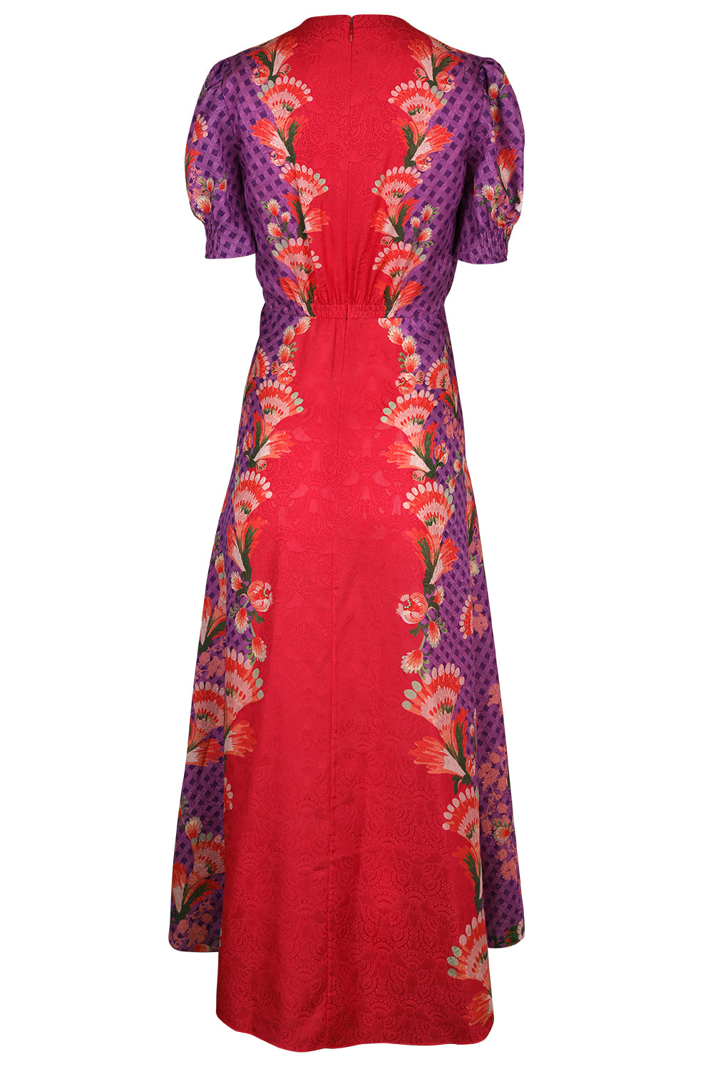 Lea Long Dress - Feather Raspberry