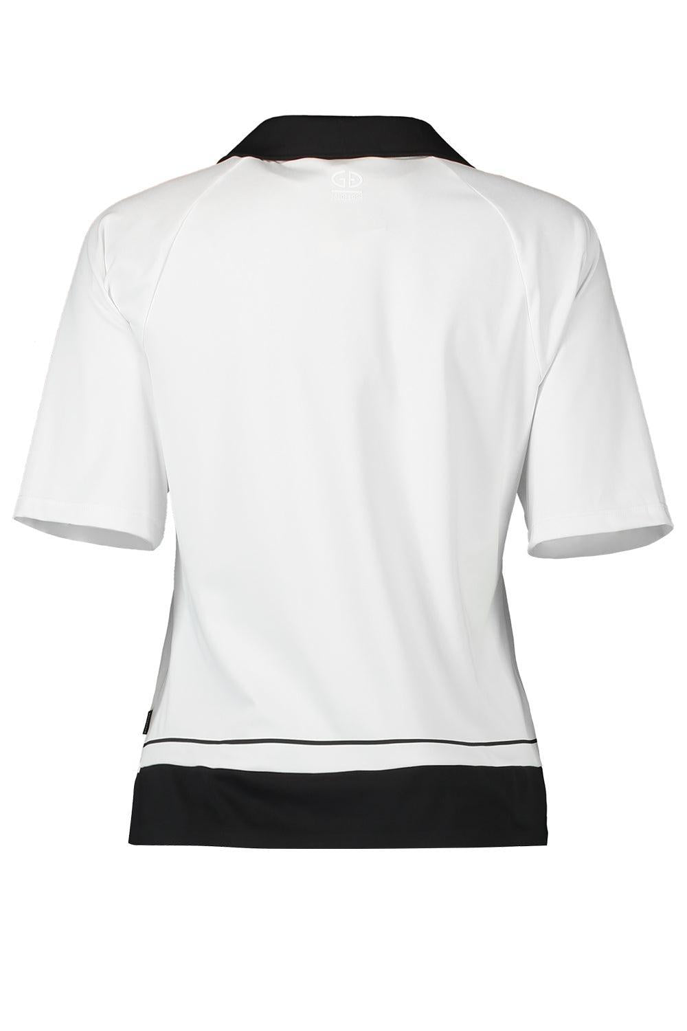 Piccola Polo Top - White-WHITE-XS-CLOTHINGTOPTANK-GOLDBERGH