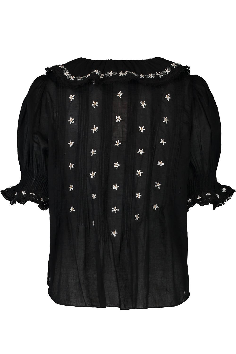 Hettie Top - Black-BLACK-XS-CLOTHINGTOPBLOUSE-DOEN
