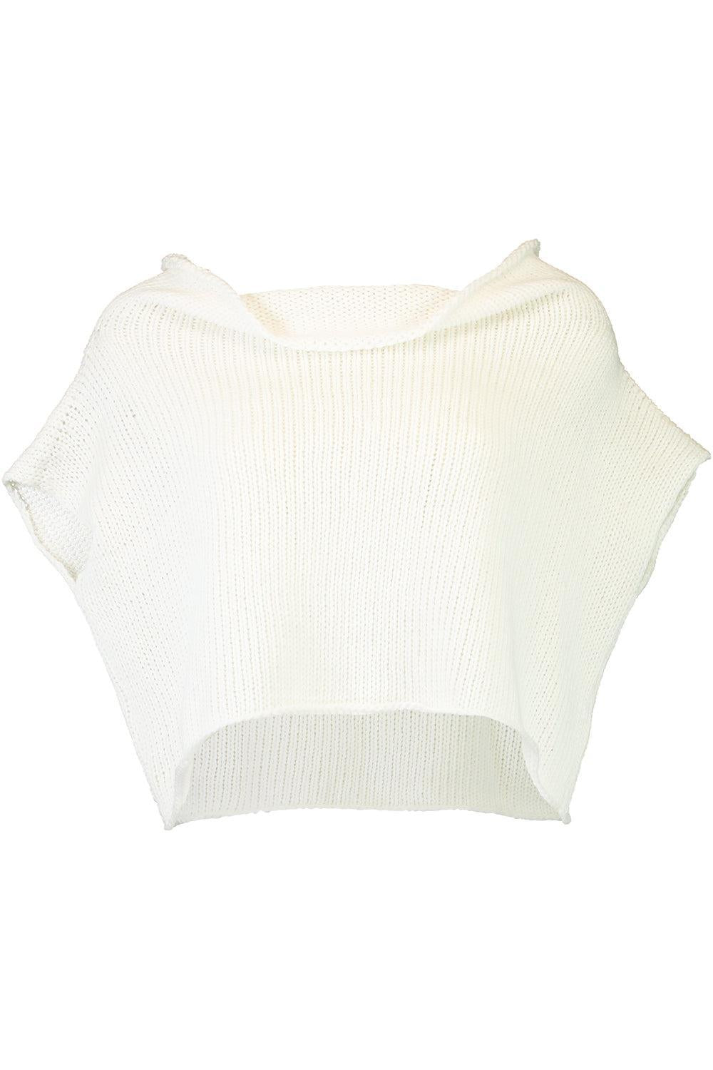 Tier Layered Skirt - White-WHITE-XS-CLOTHINGSKIRTMIDI-LOUIZA BABOURYAN