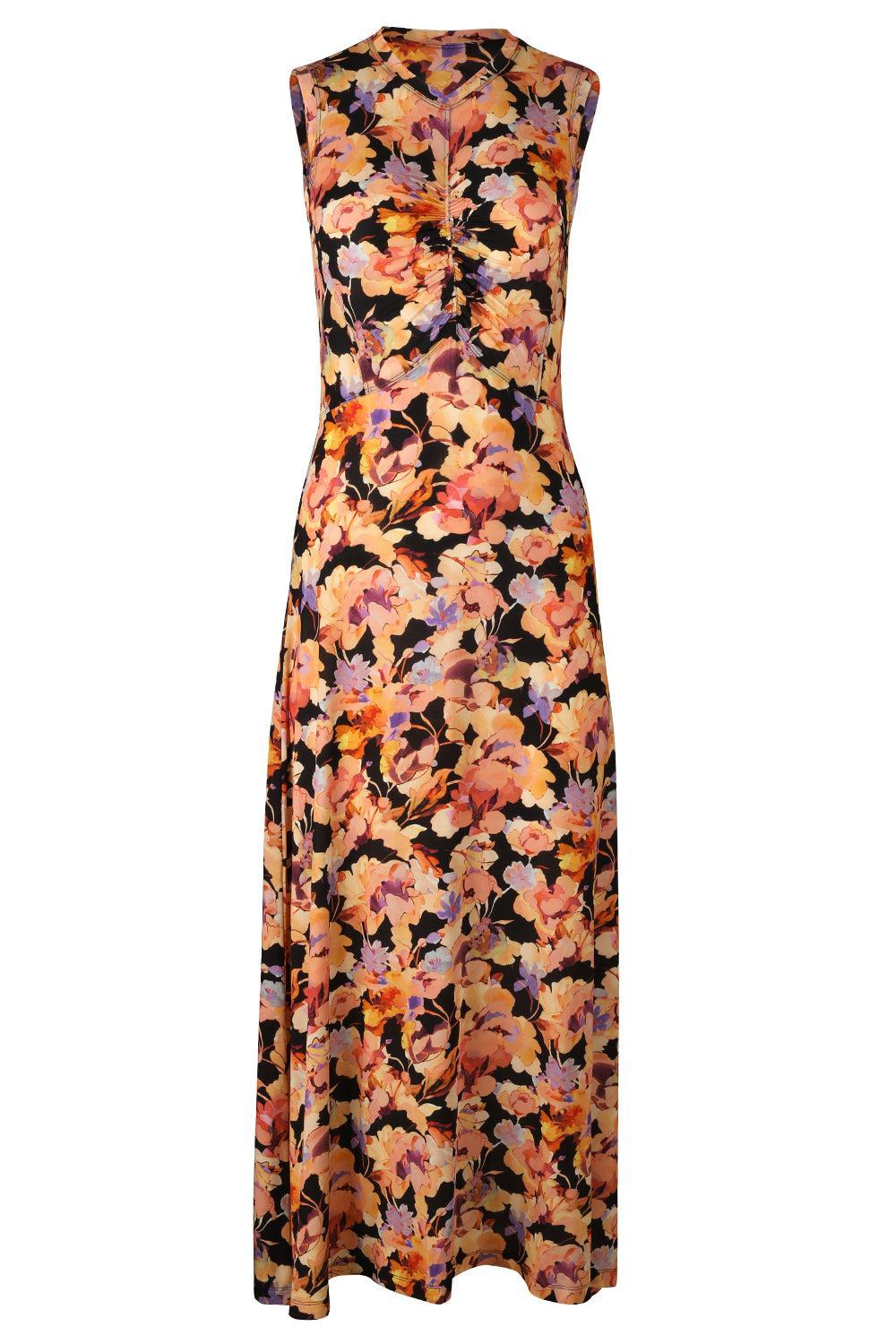Lina Dress-FLORAL-P-CLOTHINGDRESSCASUAL-ULLA JOHNSON