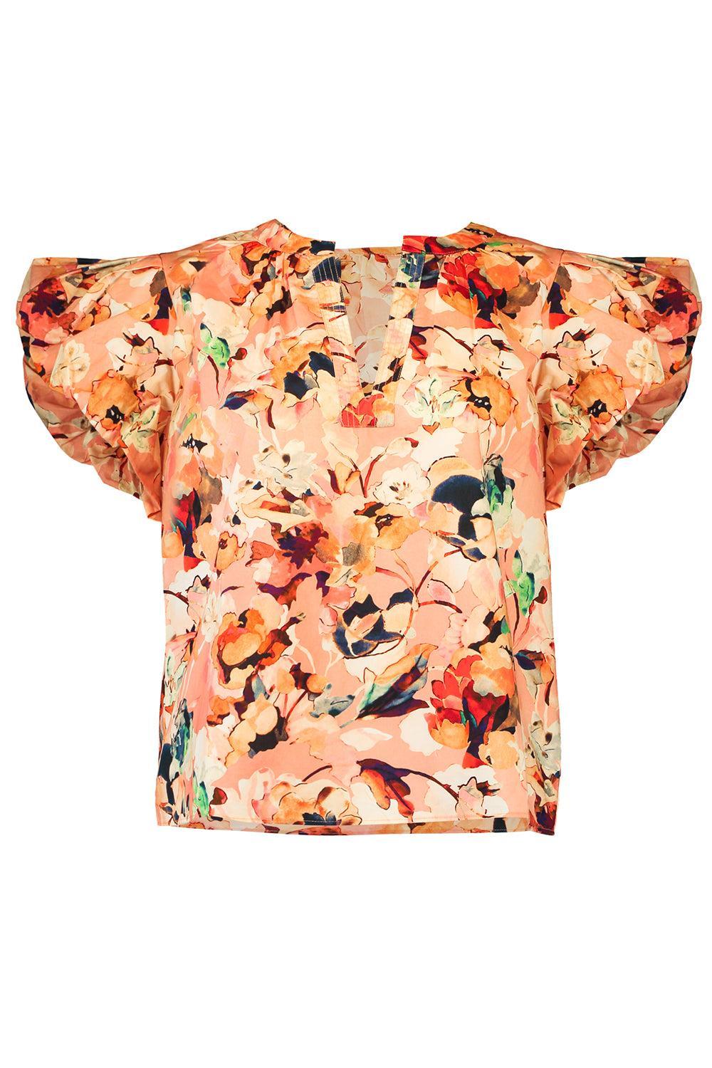 Abril Top-FLORAL-0-CLOTHINGTOPBLOUSE-ULLA JOHNSON