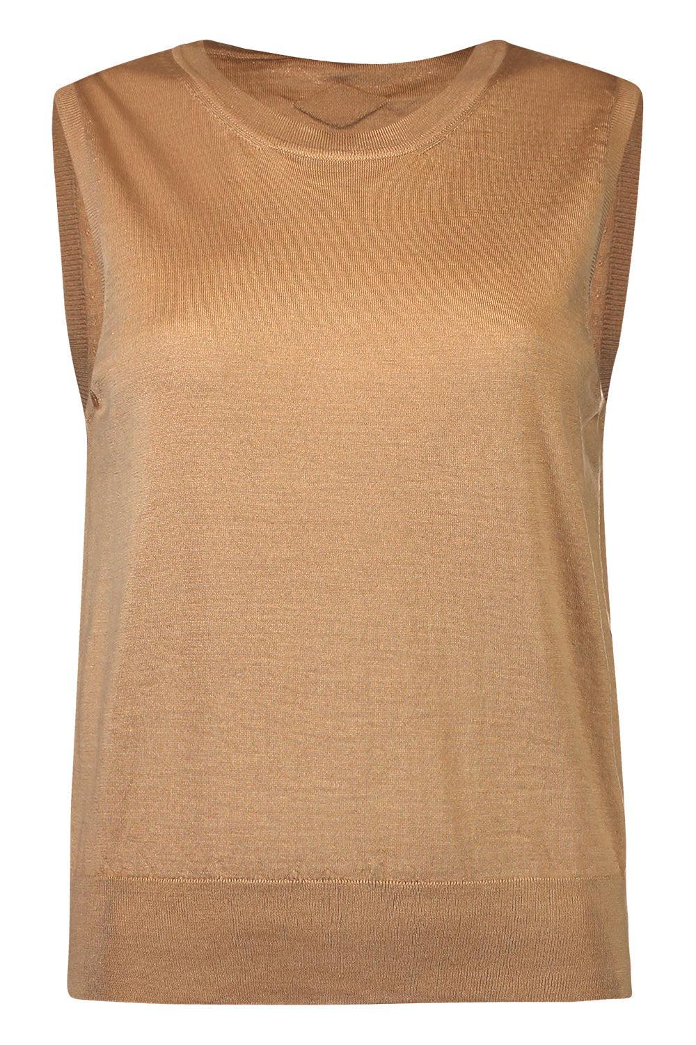 Ava Top - Camel-BROWN-XS-CLOTHINGTOPKNITS-ADAM LIPPES