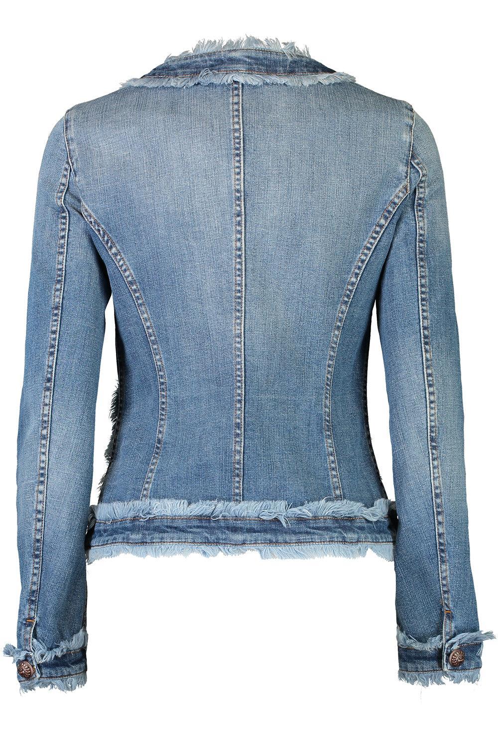 Denim 4 Pocket Jacket-BLUE-32-CLOTHINGJACKETCASUAL-MAISON COMMON