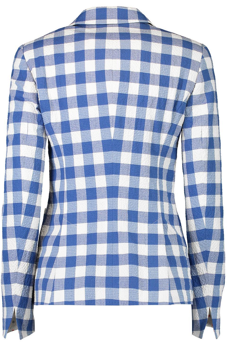 Seersucker Jacket-BLUE-32-CLOTHINGJACKETBLAZERS-MAISON COMMON
