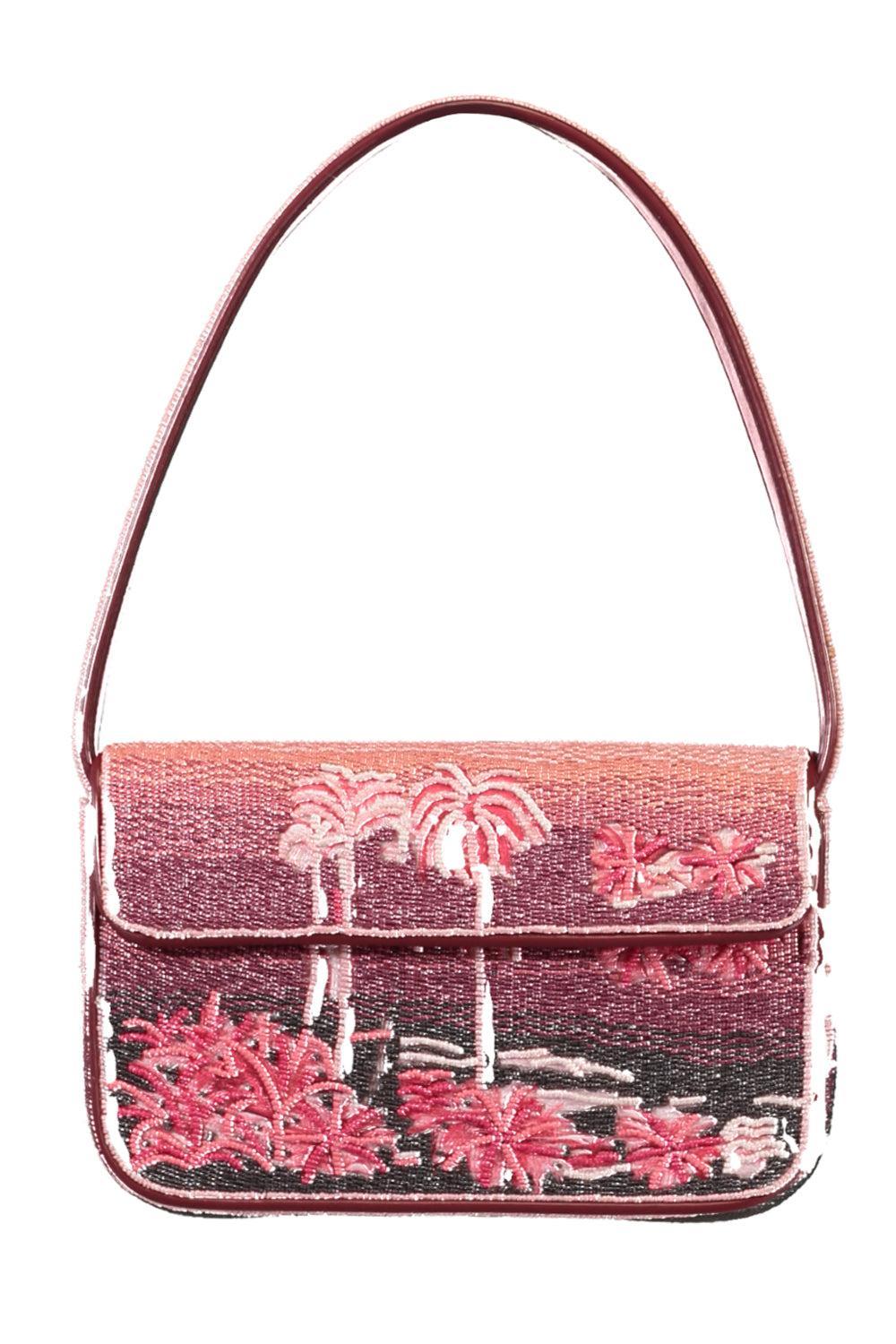 Tommy Beaded Bag - California Clouds-RED-O/S-HANDBAGSHOULDER-STAUD