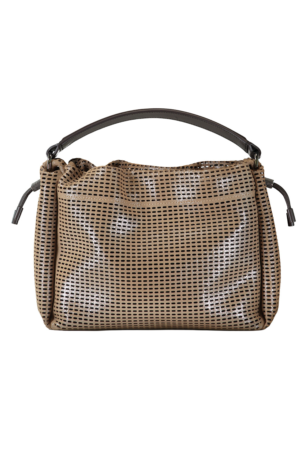 Sparkling Leather Mellow Bucket Bag