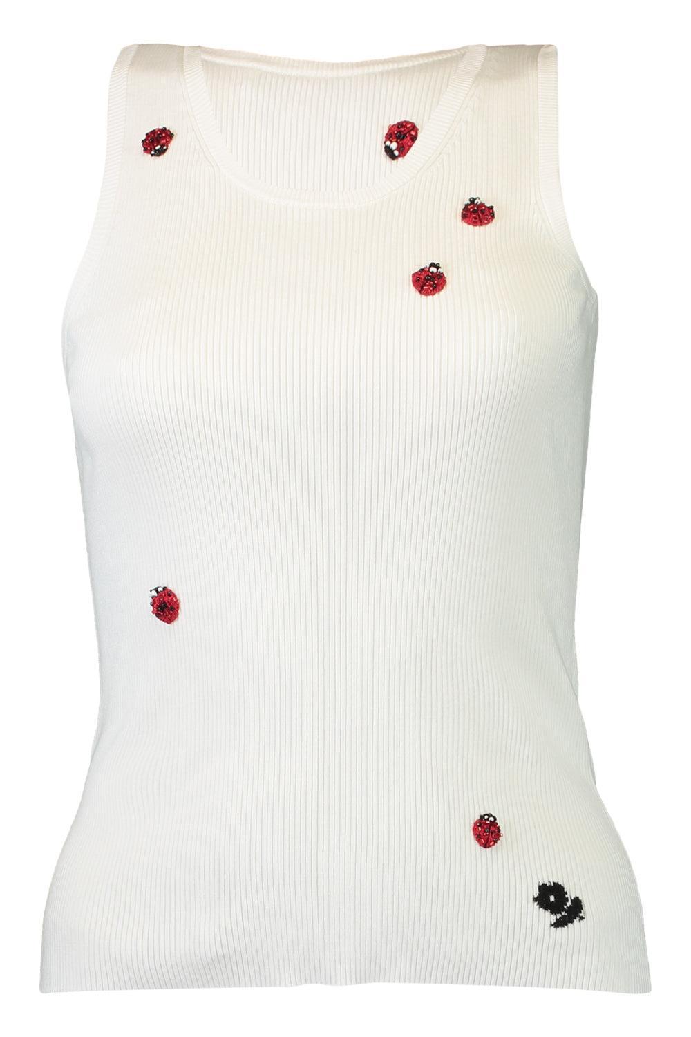 Marcel Top - Ladybug-CREAM-XS-CLOTHINGTOPKNITS-BERNADETTE