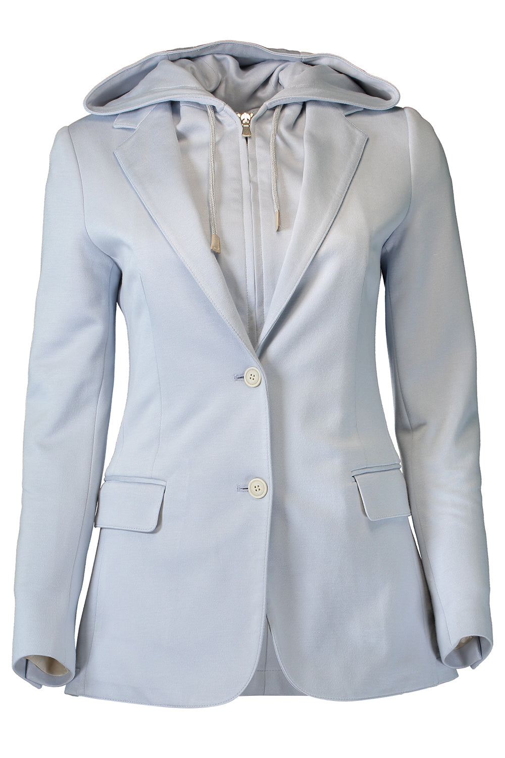 Single Breasted Blazer with Bib