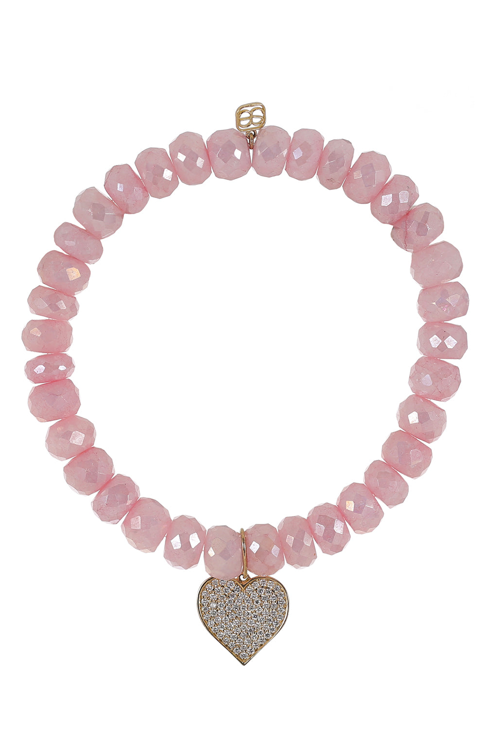 Grapolite Large Heart Charm Bracelet