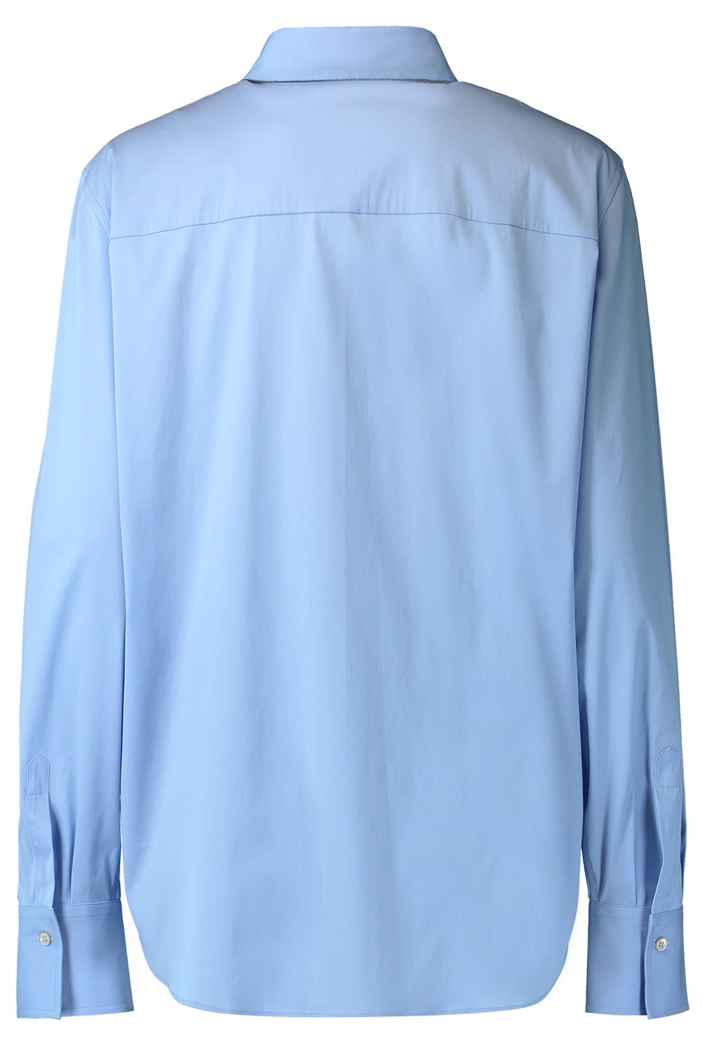 Stretch Monili Collar Shirt