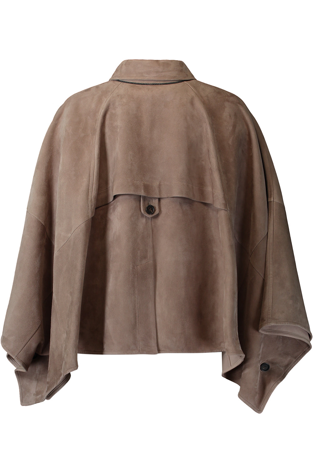 Button Front Couture Poncho