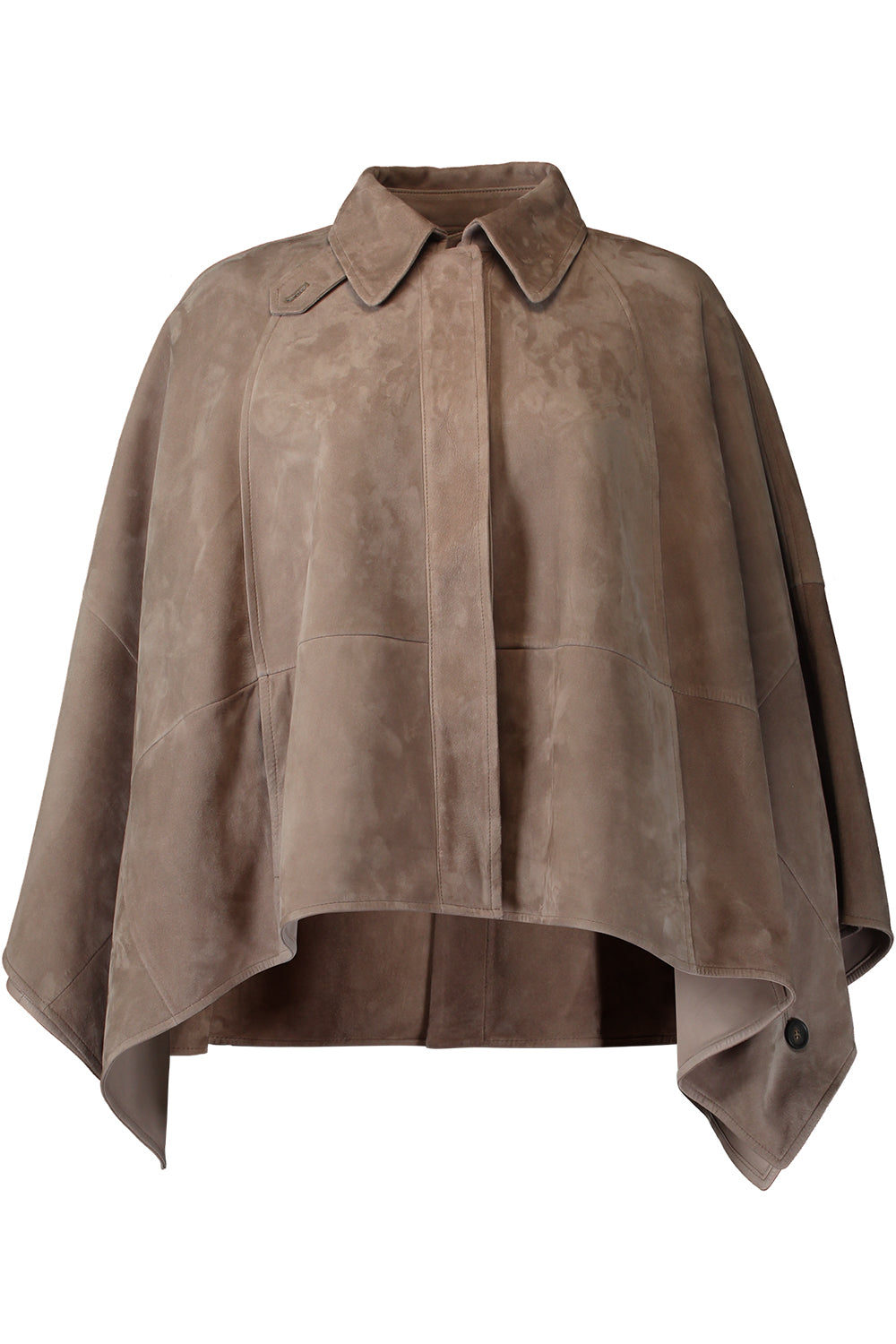 Button Front Couture Poncho