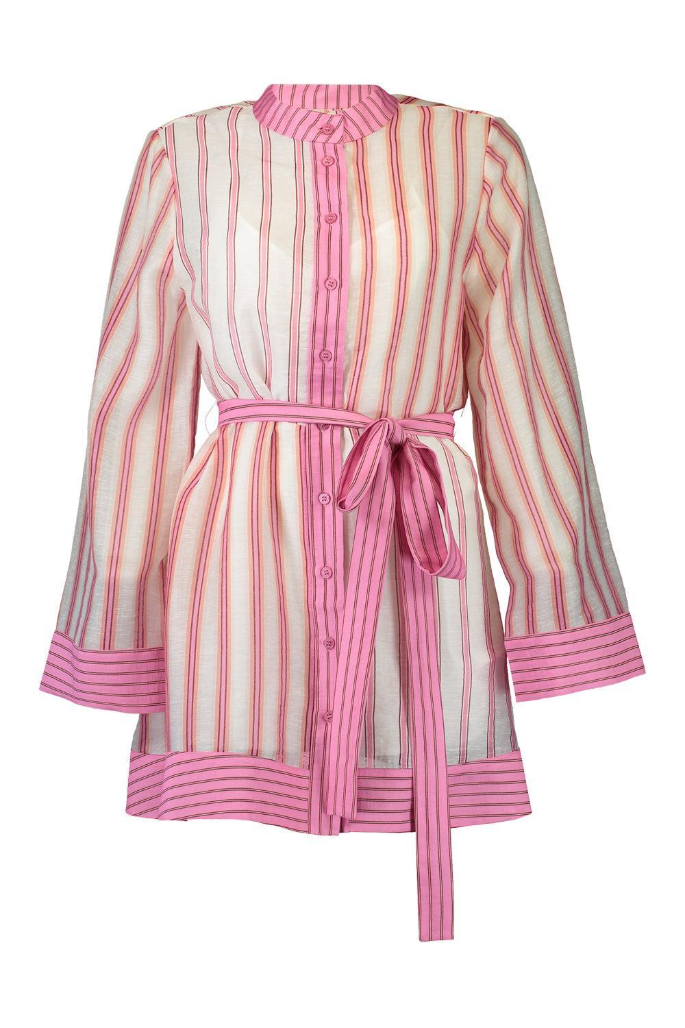 Neottia Mini Dress-STRIPE-2-CLOTHINGDRESSCASUAL-ASTON STUDIO