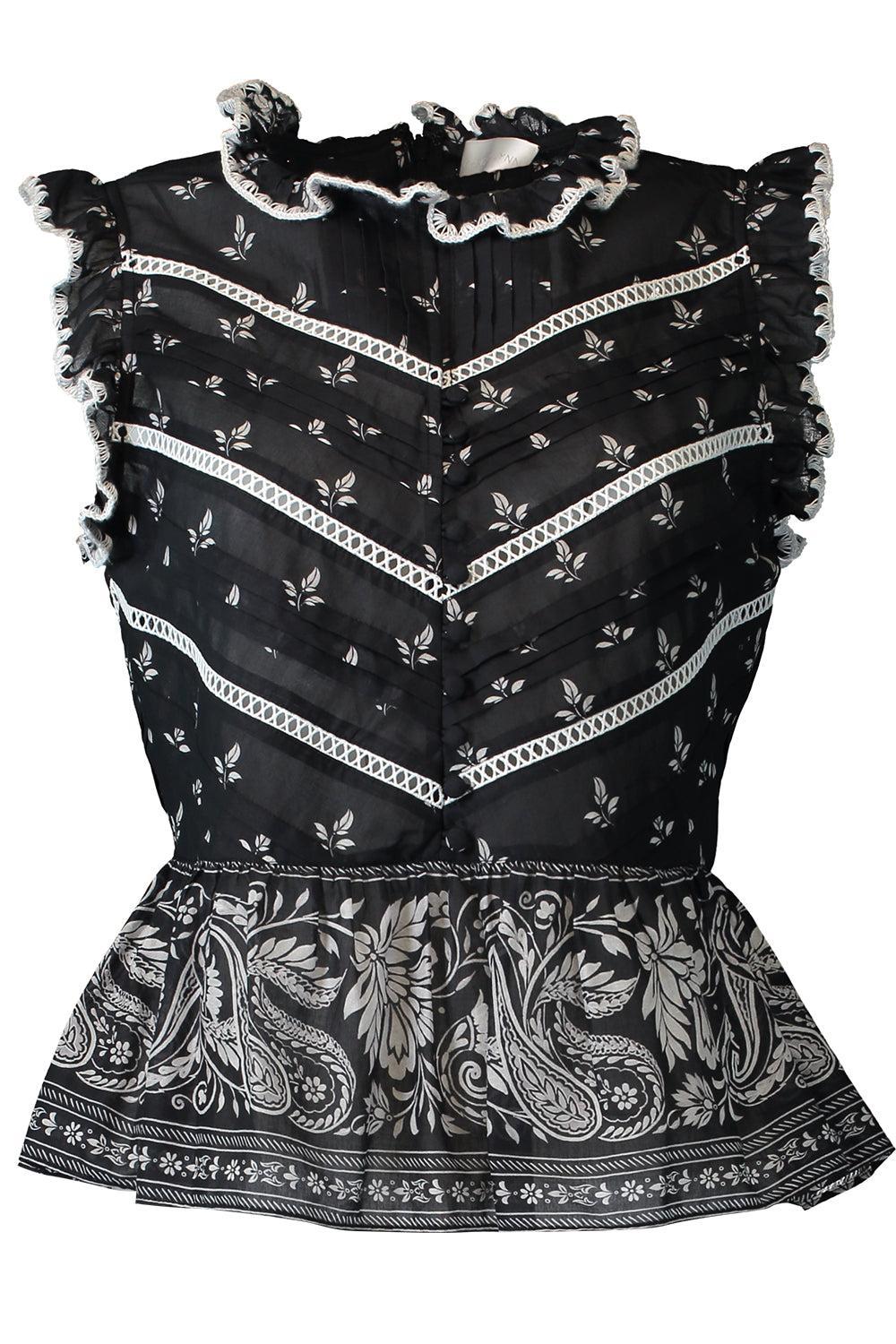 Artie Top-BLACK-XS-CLOTHINGTOPBLOUSE-CHRISTY LYNN