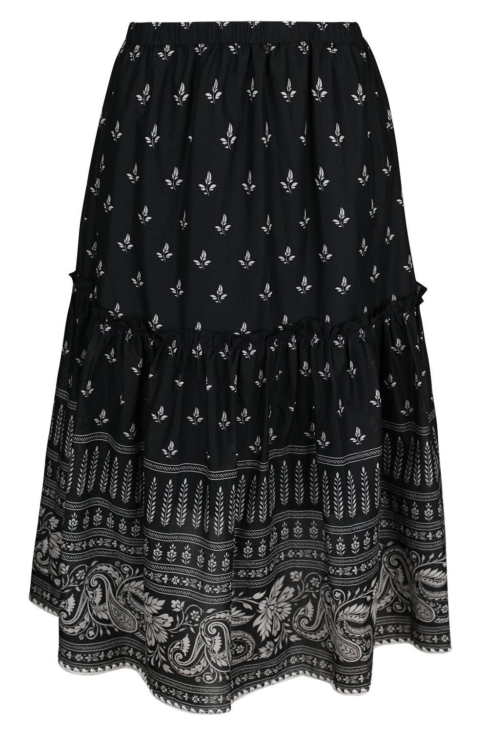 Barbara Skirt-BLACK-XS-CLOTHINGSKIRTMAXI-CHRISTY LYNN