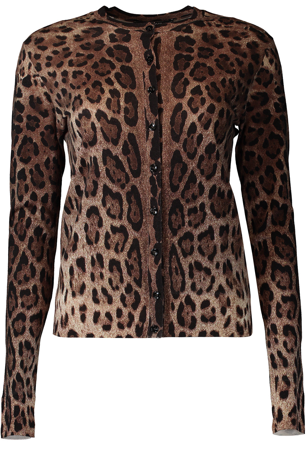 Knit Cardigan - Leo Print