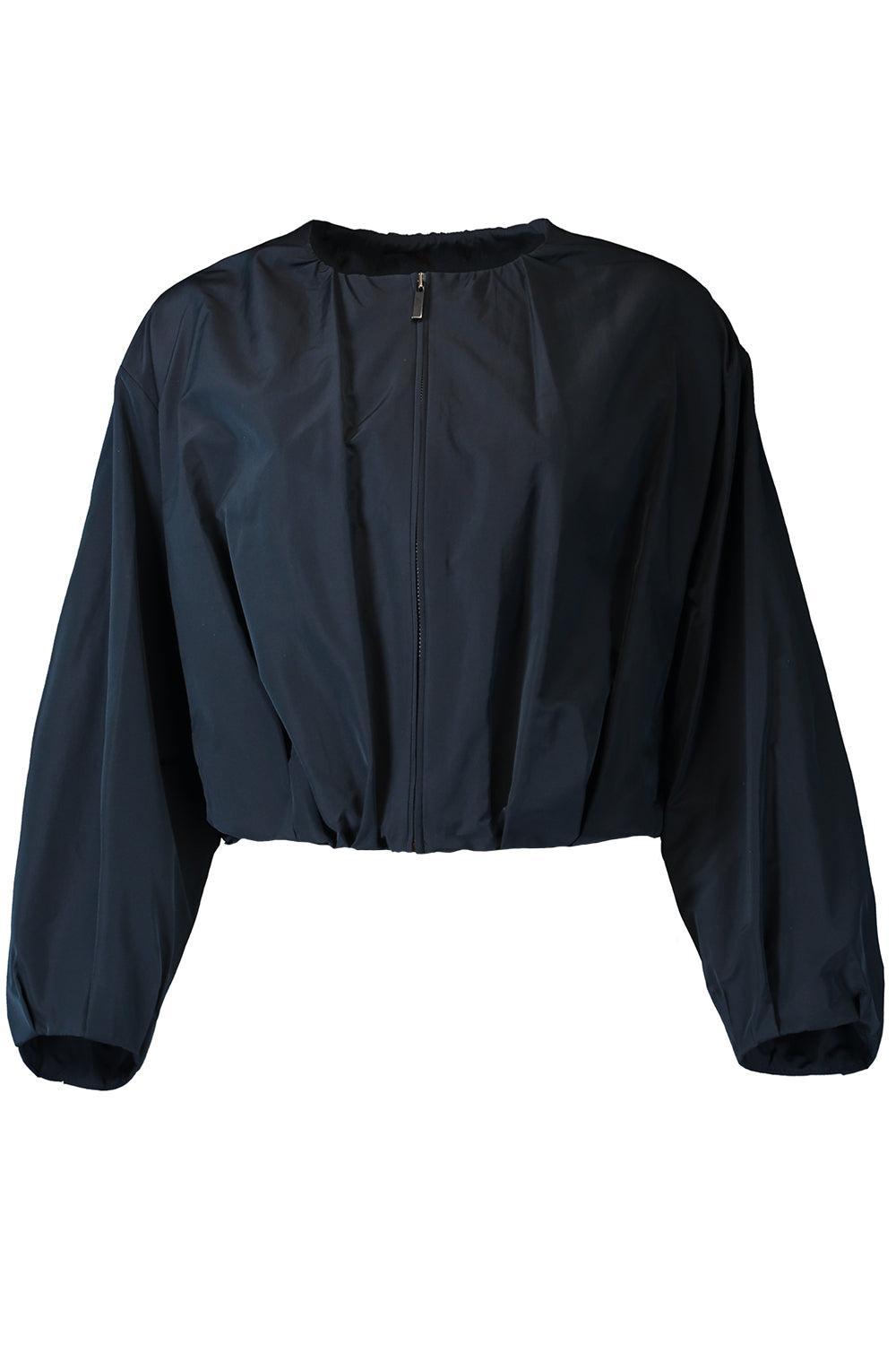 Zip Up Jacket-BLUE-2-CLOTHINGTOPKNITS-MAX MARA