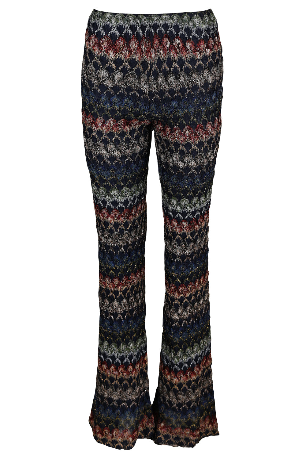 Knit Trouser - Multicolor Dark