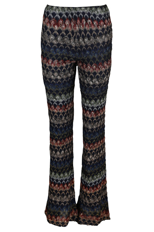 Knit Trouser - Multicolor Dark
