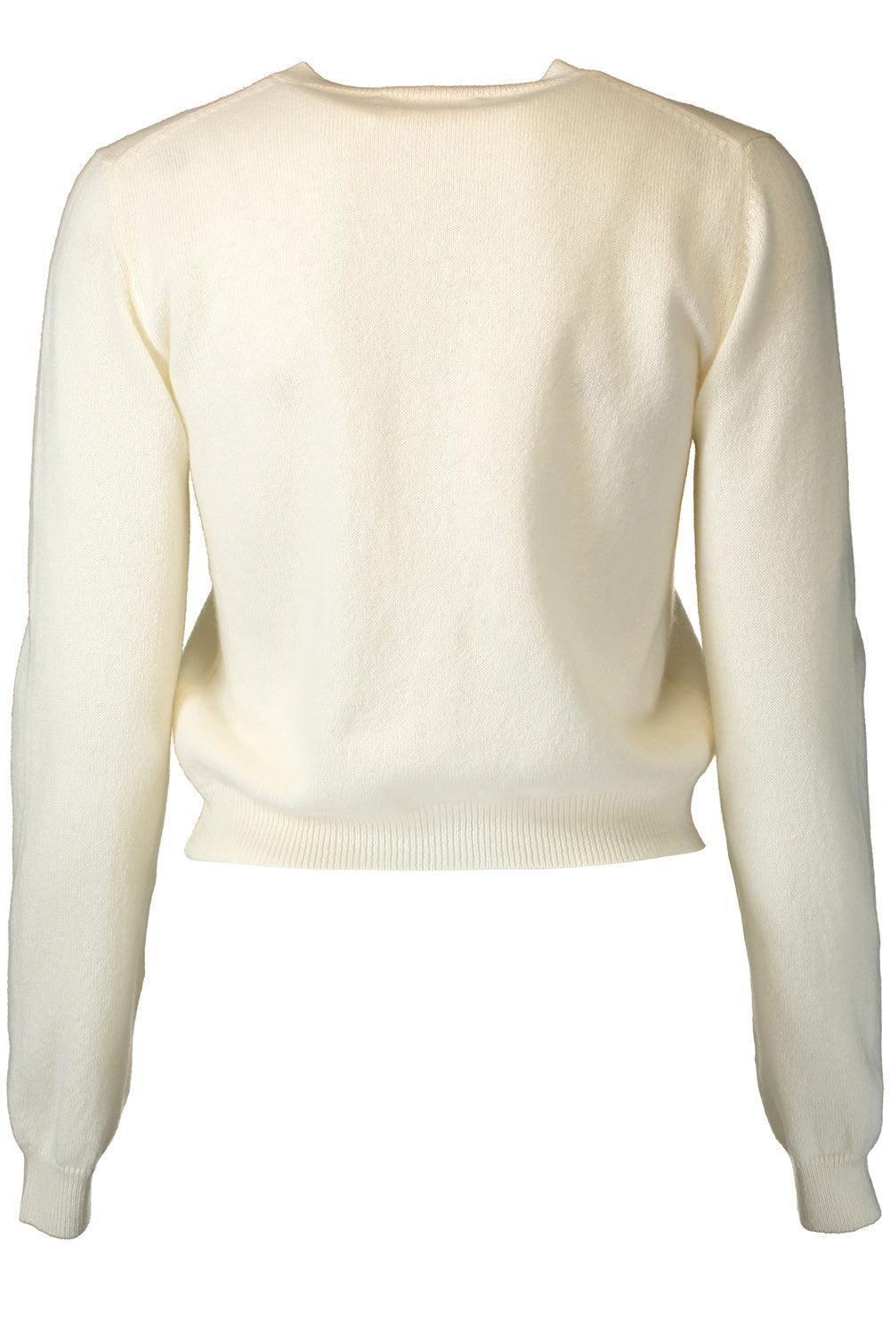 The Cashmere Cardigan - Ivory-CREAM-XS-CLOTHINGTOPKNITS-MISH