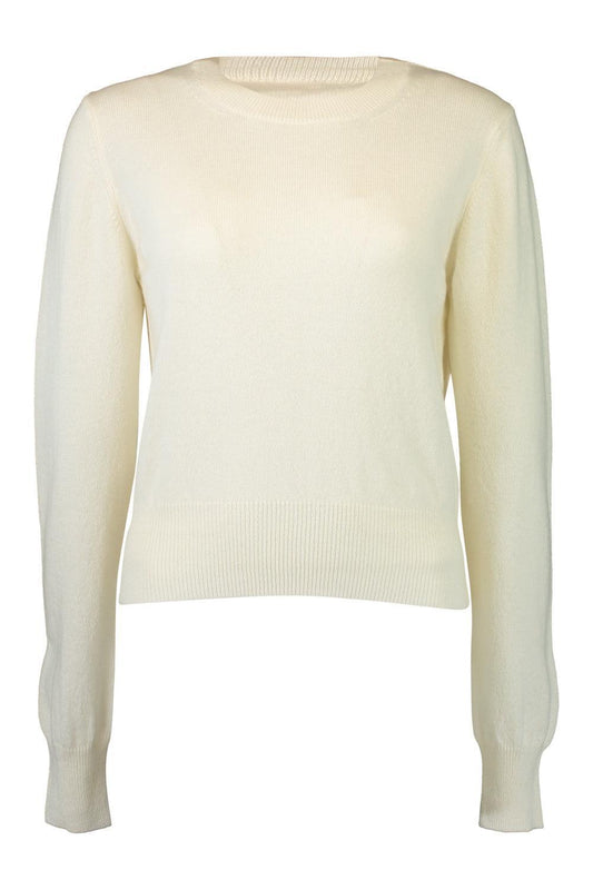 The Cashmere Pullover - Ivory-CREAM-XS-CLOTHINGTOPKNITS-MISH